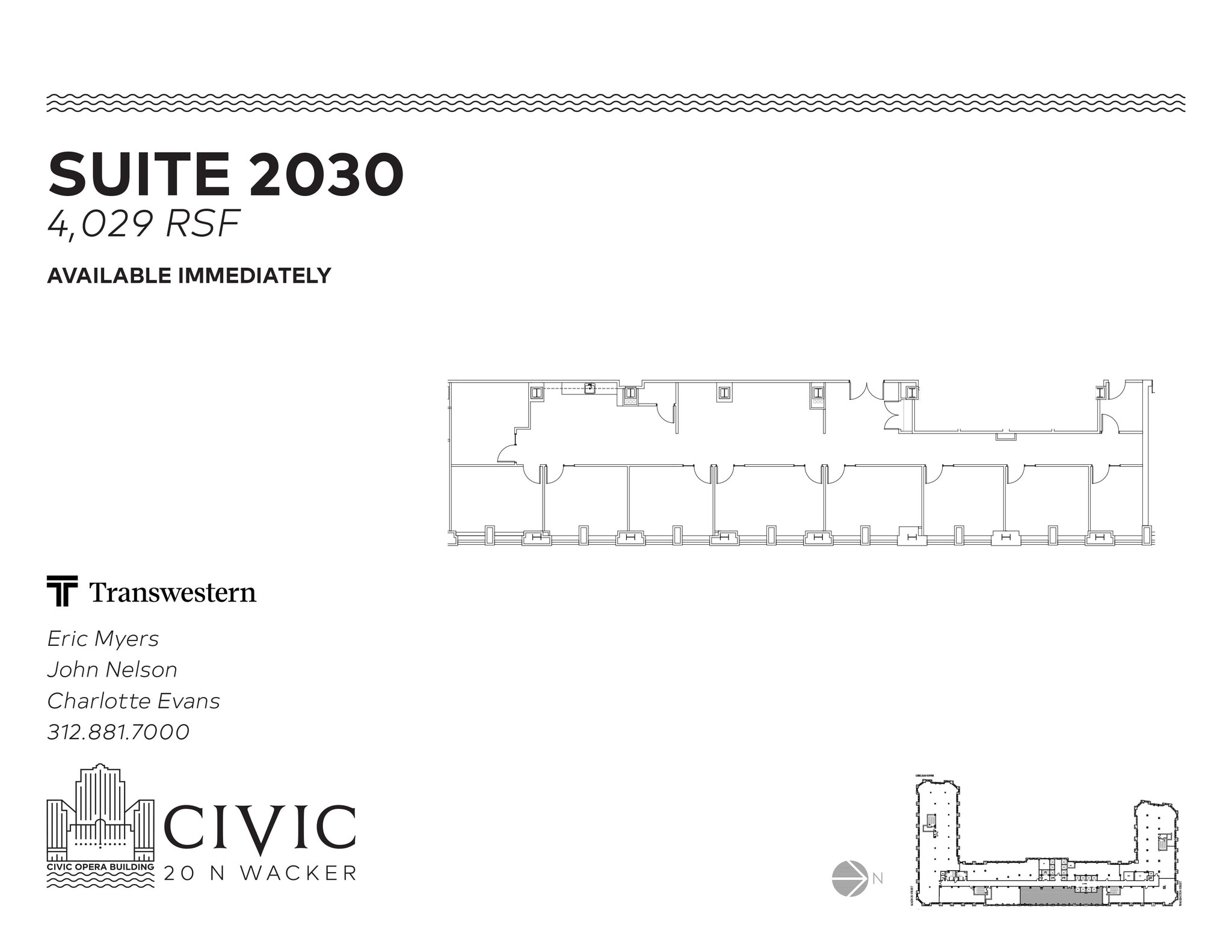 20 N Wacker Dr, Chicago, IL for lease Floor Plan- Image 1 of 1