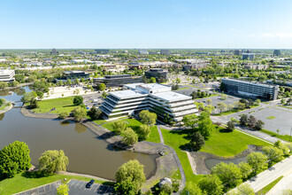 1100 E Woodfield Rd, Schaumburg, IL - aerial  map view - Image1