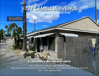 More details for 6727 Camellia Ave, North Hollywood, CA - Multifamily for Sale