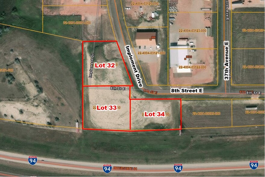 XXX 8th St E, Dickinson, ND for sale - Plat Map - Image 3 of 3