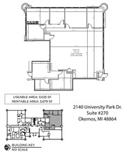 2140 University Park Dr, Okemos, MI for lease Floor Plan- Image 1 of 1