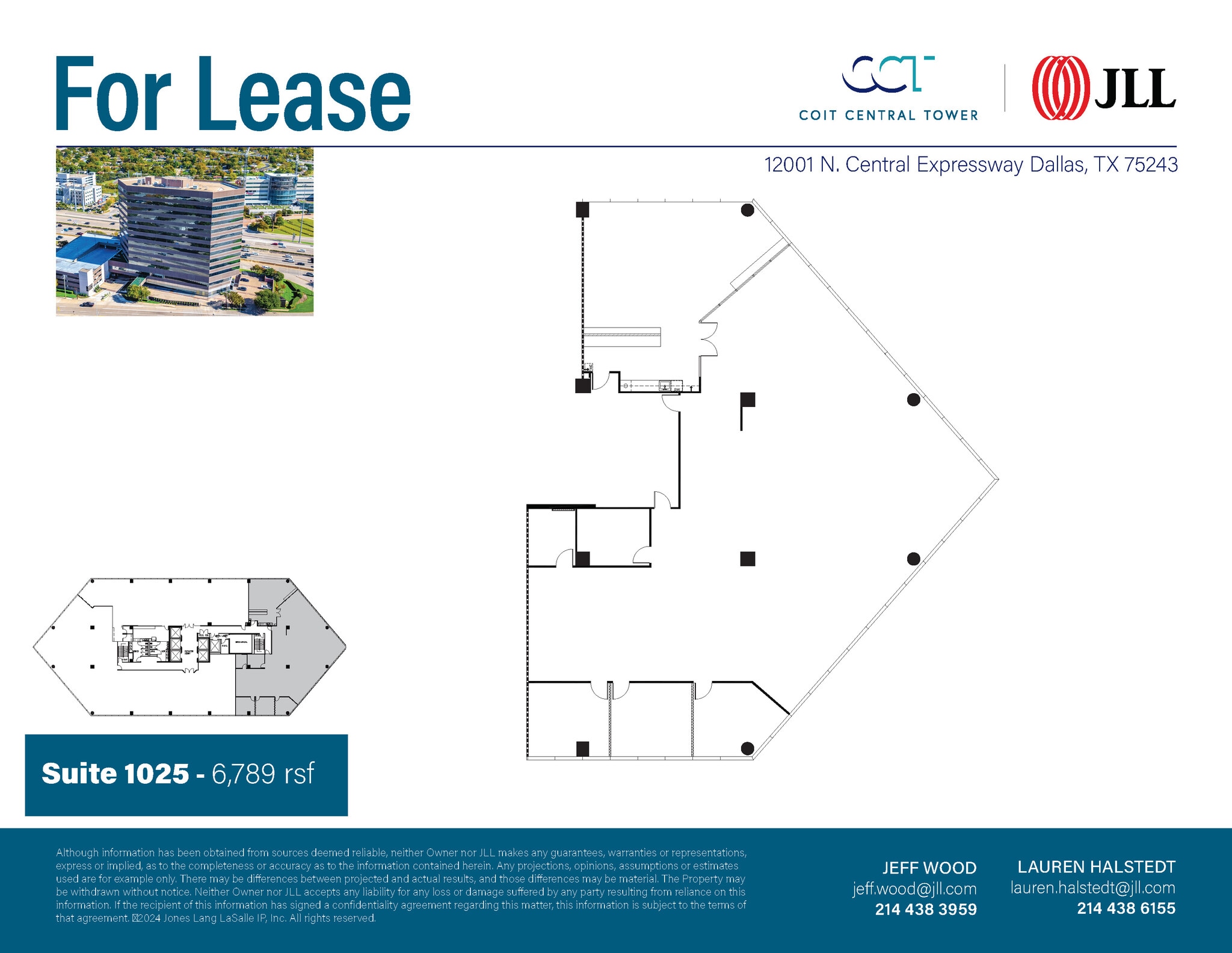 12001 N Central Expy, Dallas, TX for lease Floor Plan- Image 1 of 2