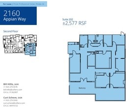 2160 Appian Way, Pinole, CA for lease Floor Plan- Image 1 of 1