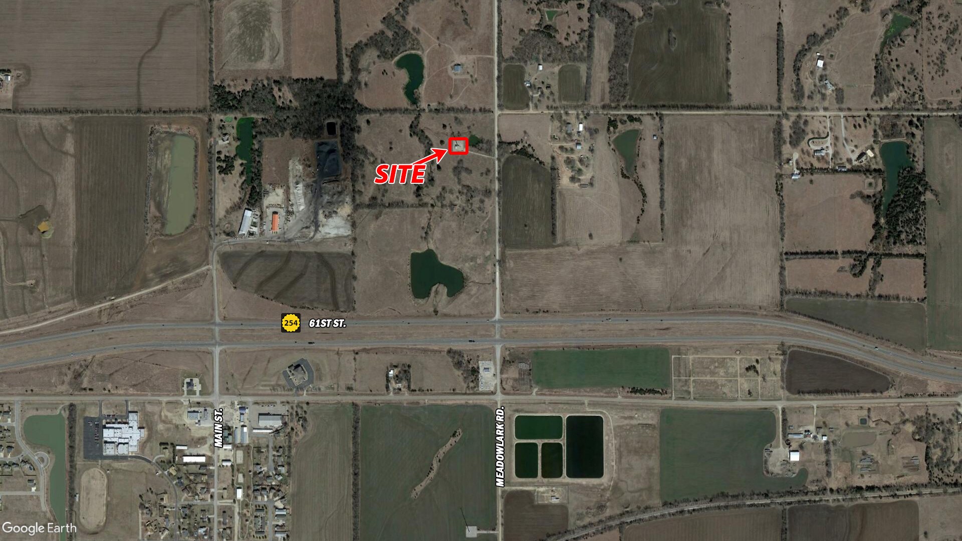 1579 SW Meadowlark Rd, Benton, KS for sale Site Plan- Image 1 of 1