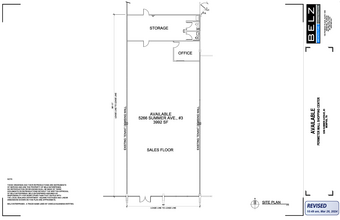 5200-5280 Summer Ave, Memphis, TN for lease Floor Plan- Image 1 of 5