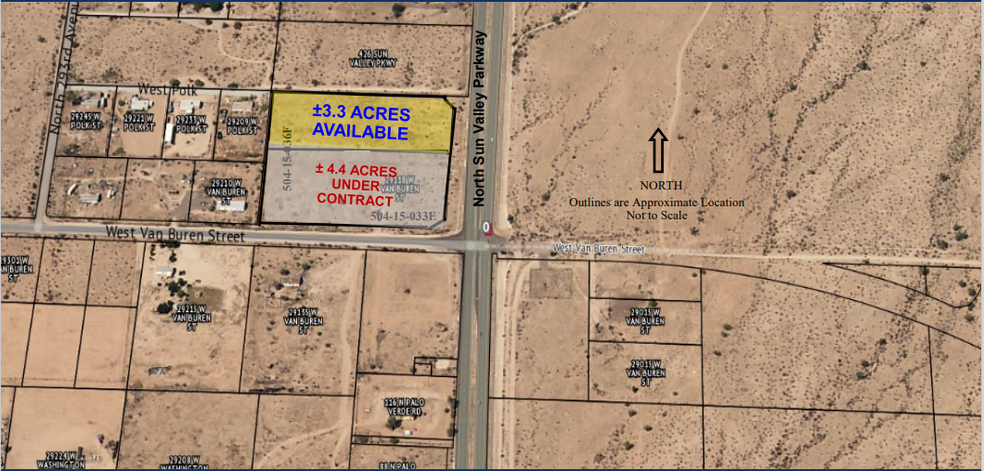 NWC Sun Valley Pky & Van Buren, Buckeye, AZ for sale - Building Photo - Image 1 of 4