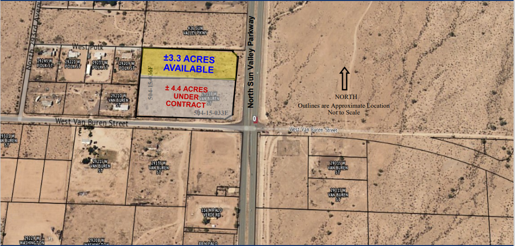 NWC Sun Valley Pky & Van Buren, Buckeye, AZ for sale Building Photo- Image 1 of 5