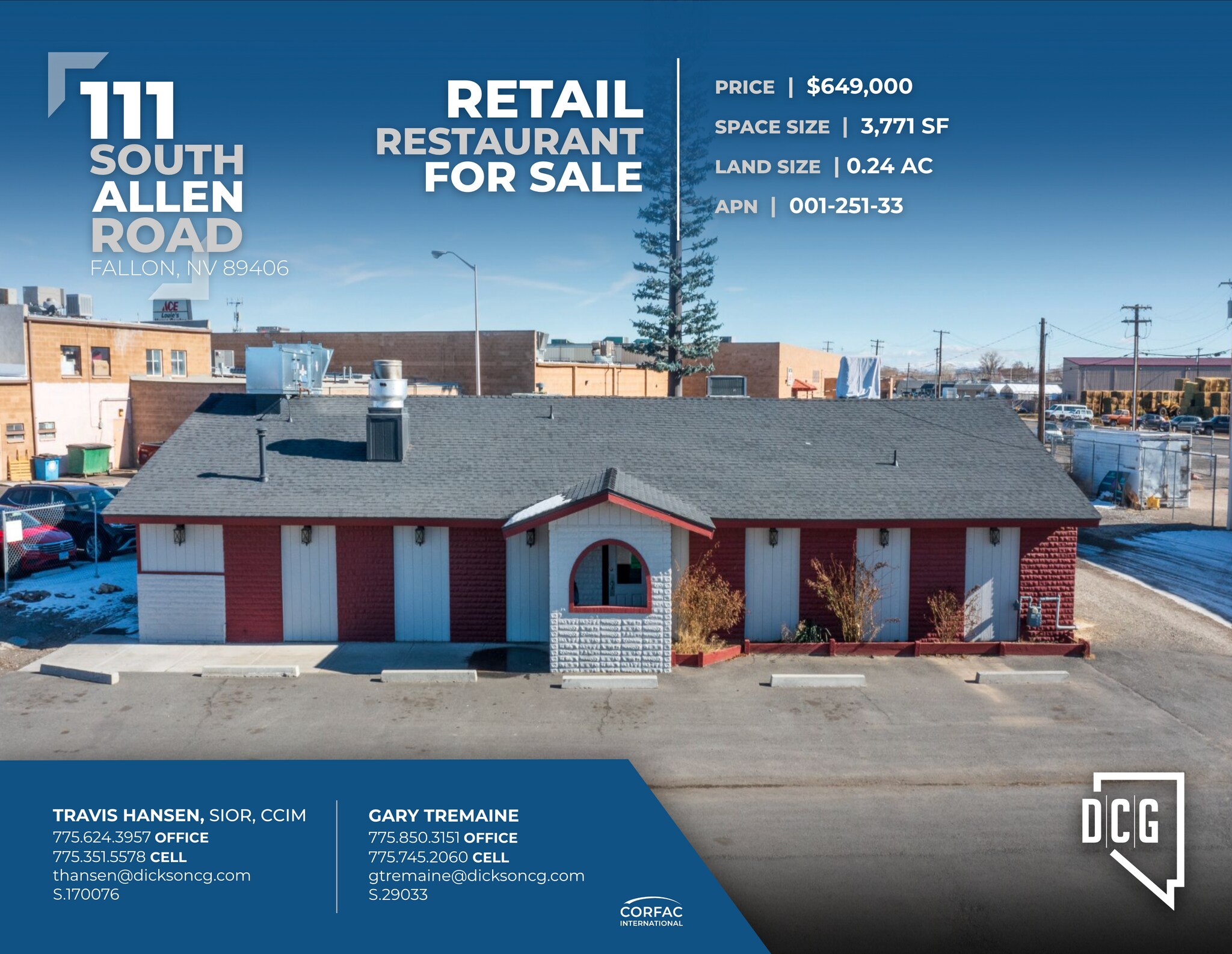 111 Allen Rd, Fallon, NV for sale Building Photo- Image 1 of 1