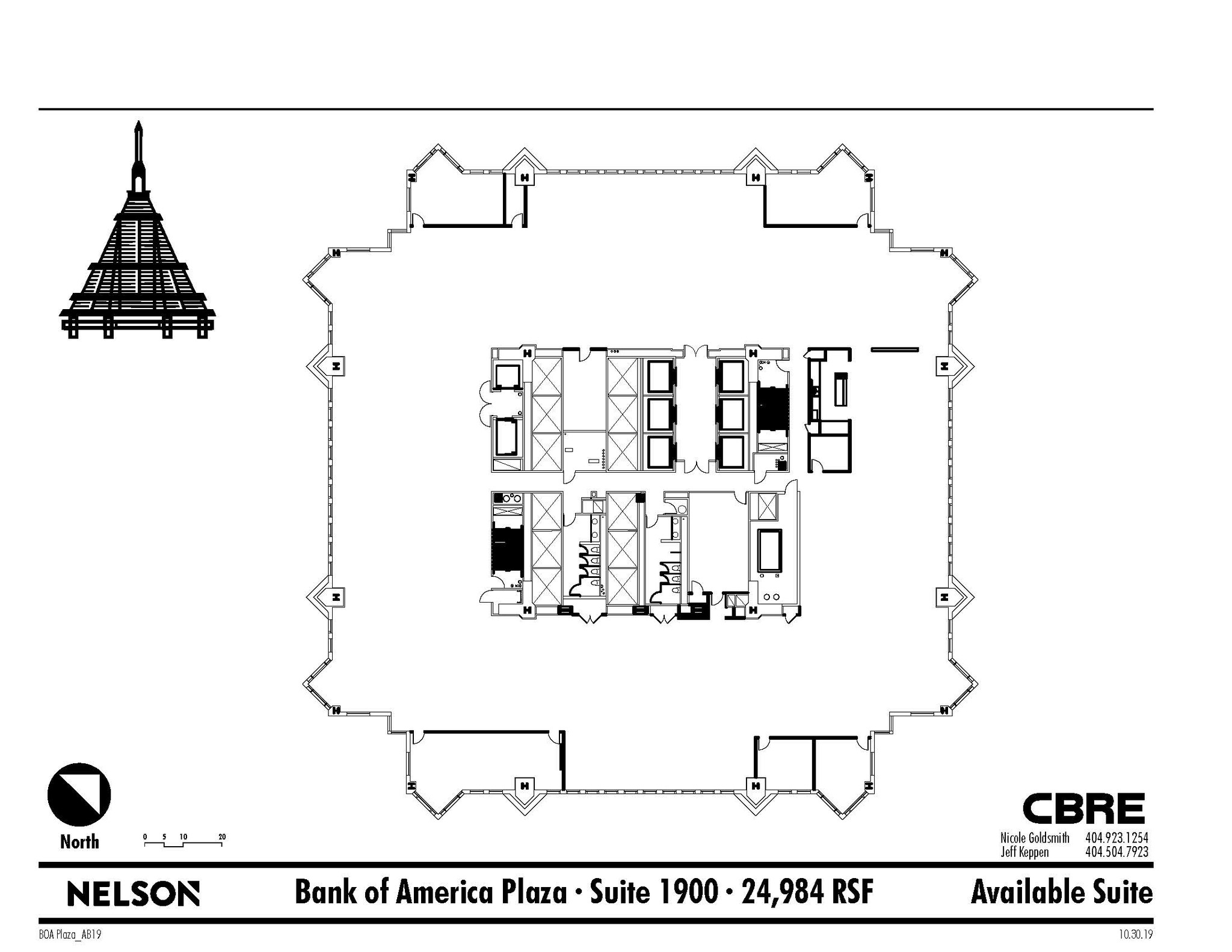 600 Peachtree St NE, Atlanta, GA for lease Floor Plan- Image 1 of 1