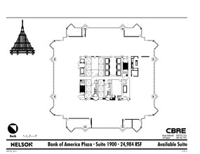 600 Peachtree St NE, Atlanta, GA for lease Floor Plan- Image 1 of 1