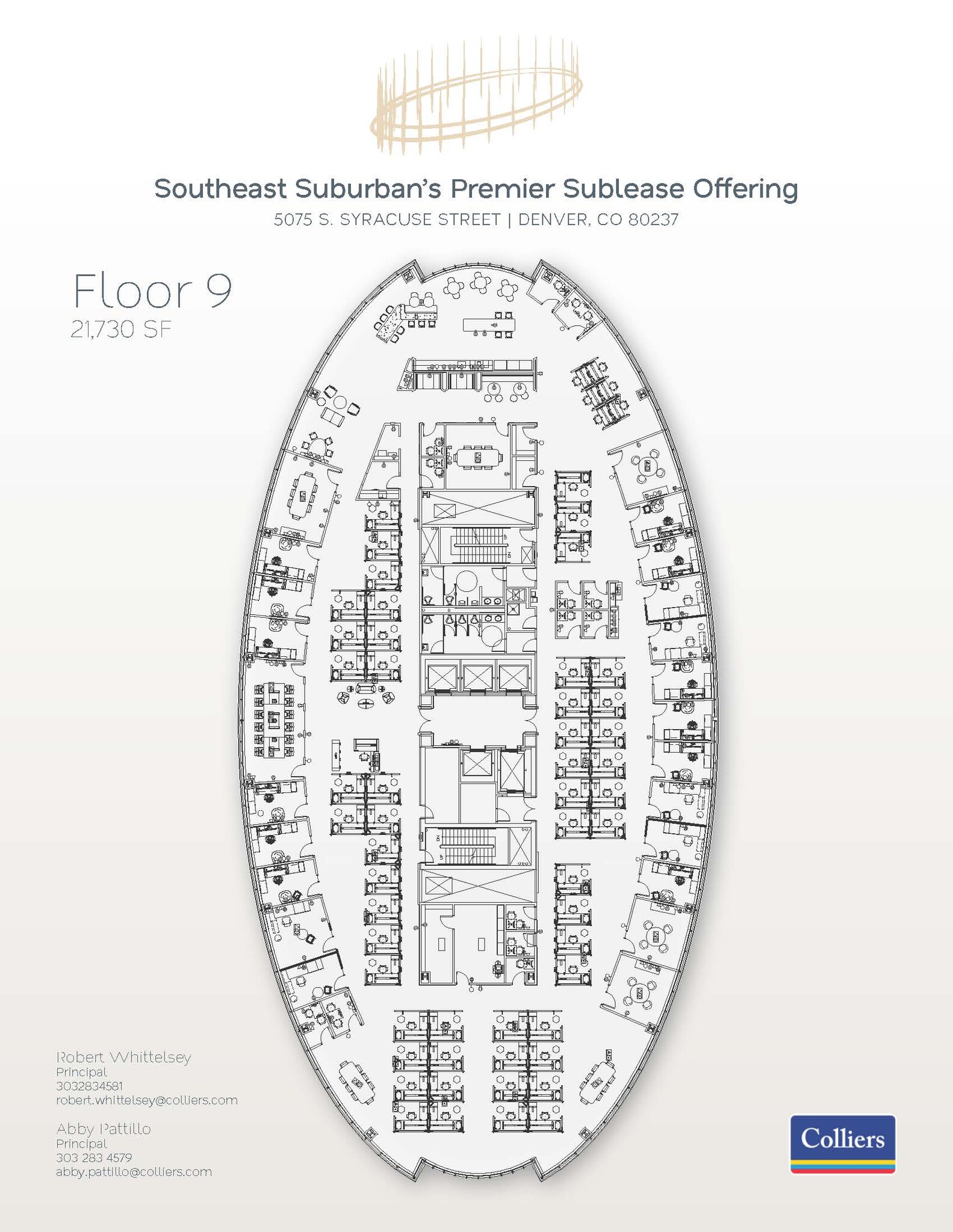 5075 S Syracuse St, Denver, CO for lease Floor Plan- Image 1 of 1