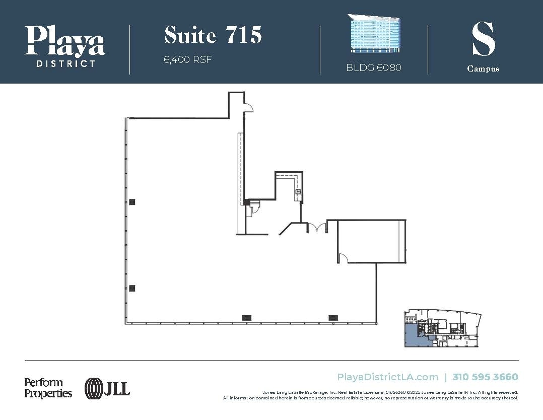 6100 Center Dr, Los Angeles, CA for lease Floor Plan- Image 1 of 1