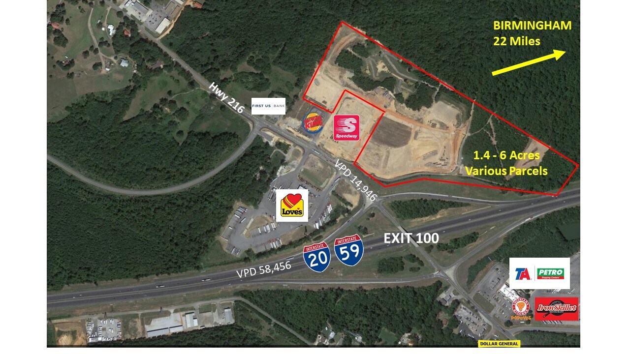 22170 Alabama 216, Mc Calla, AL for sale Building Photo- Image 1 of 1