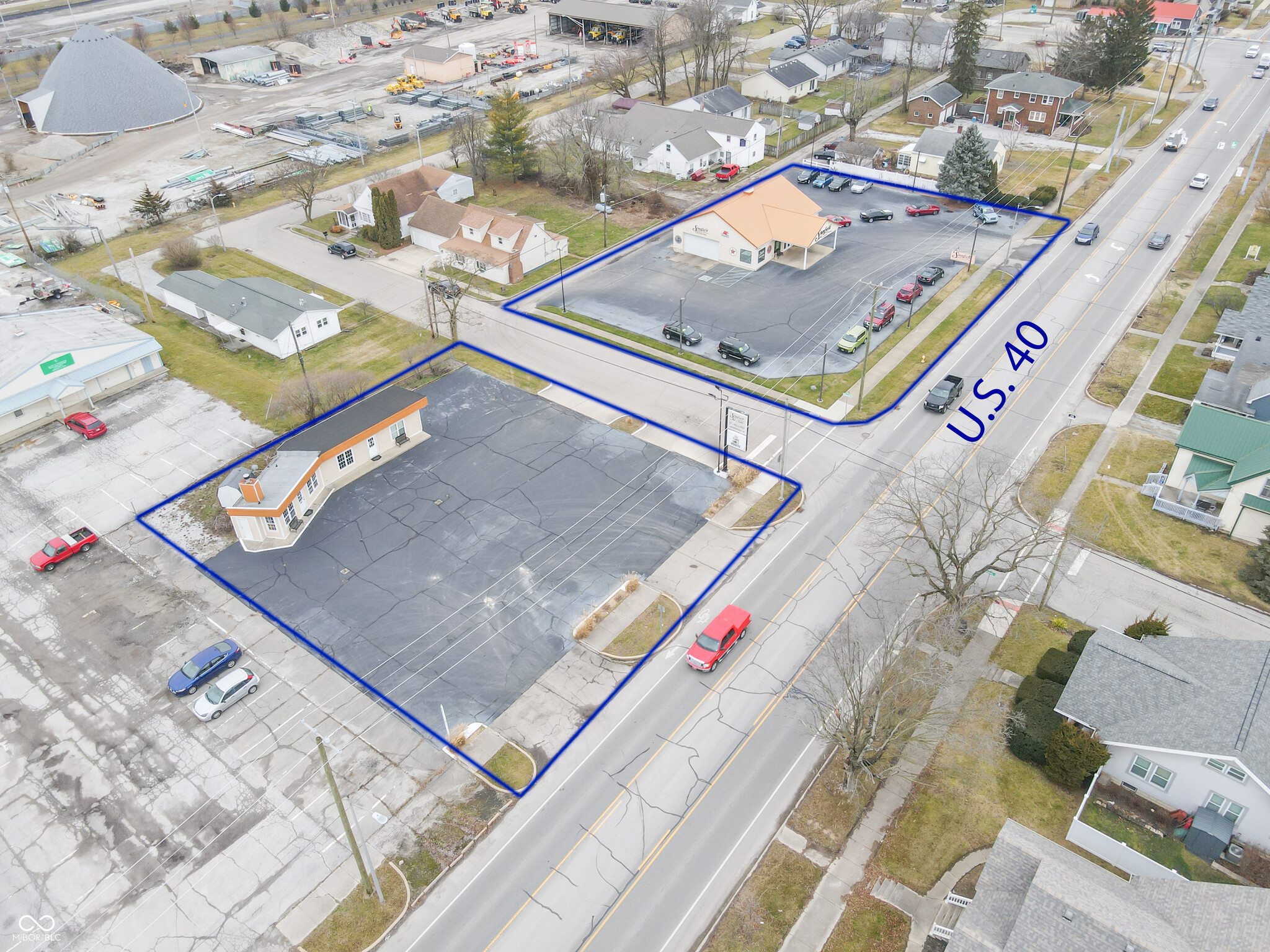 911 W Main St, Greenfield, IN for sale Aerial- Image 1 of 1