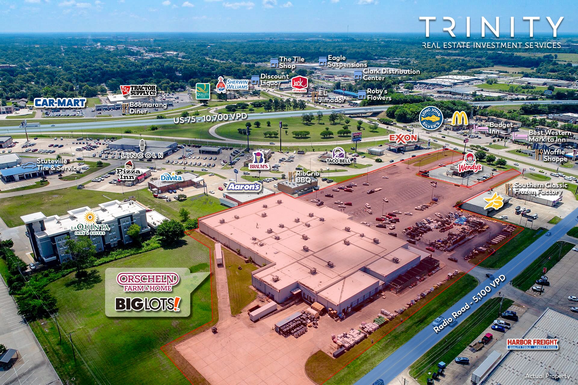 24182424 W Main St, Durant, OK 74701 Large Footprint Big Lots