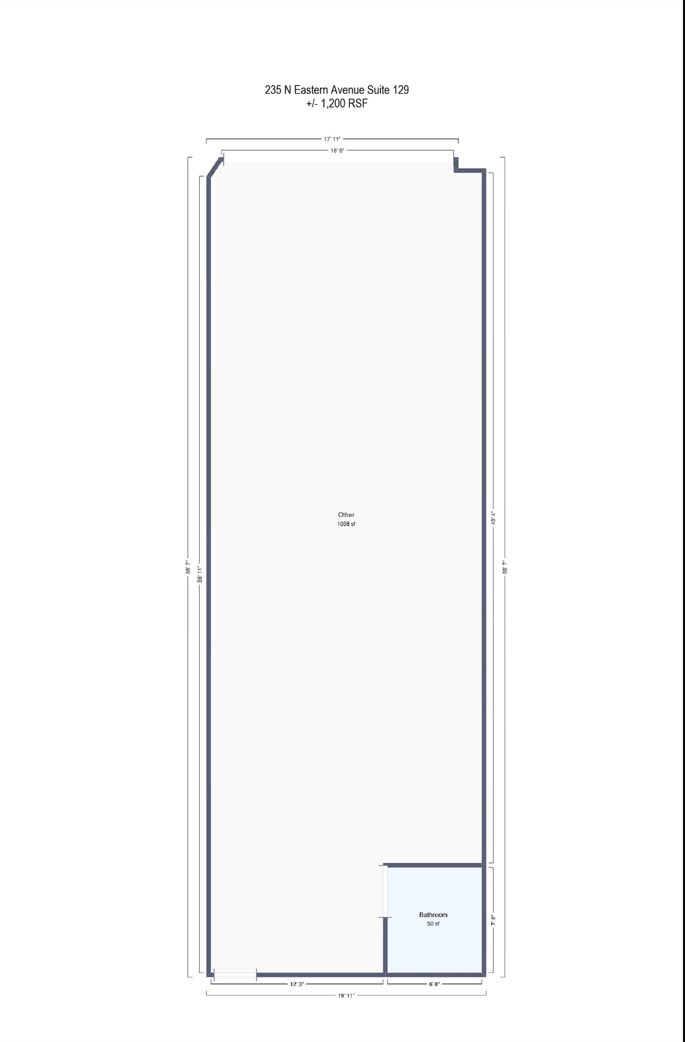 Eastern, Las Vegas, NV for lease Floor Plan- Image 1 of 1