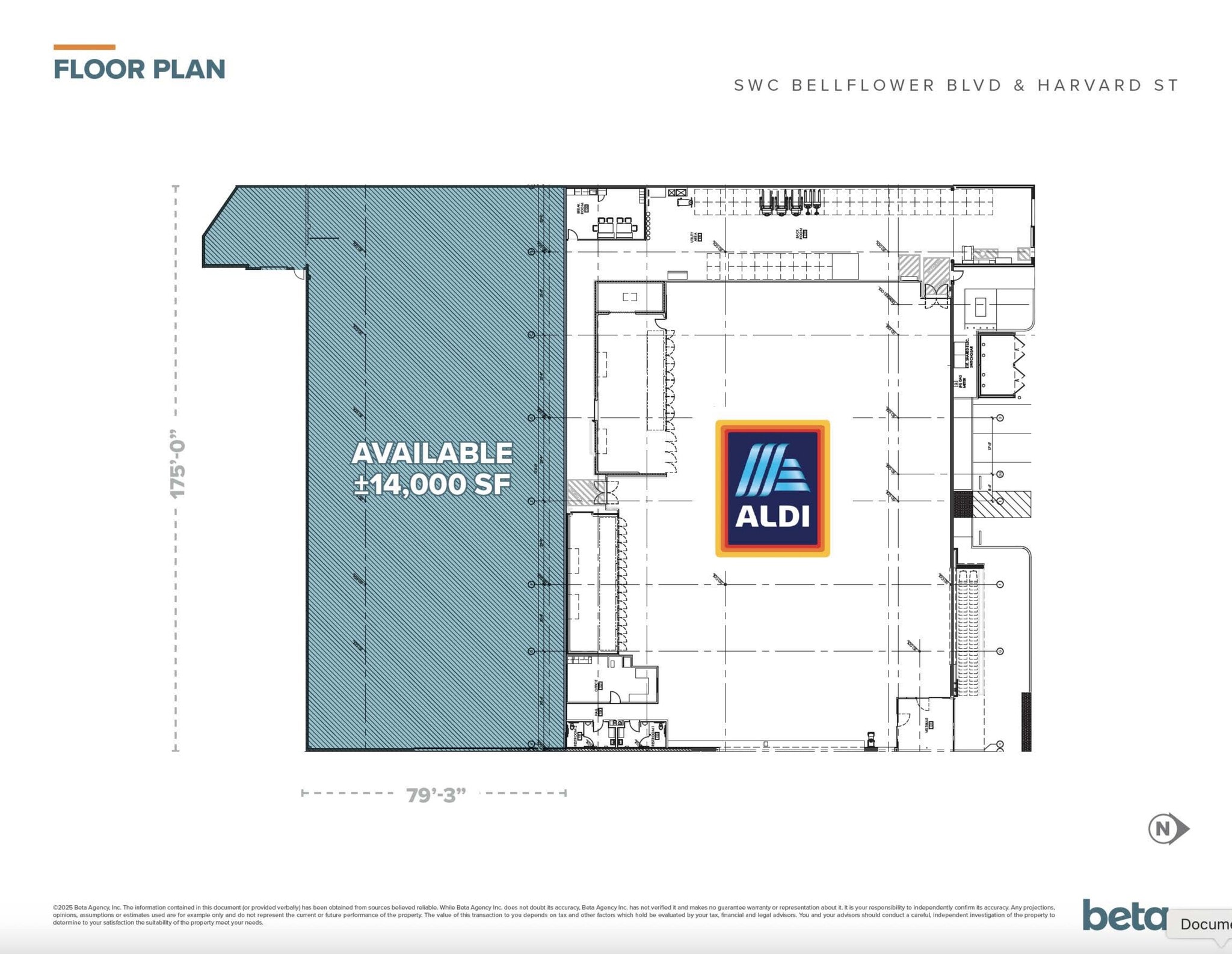 16123 Bellflower Blvd, Bellflower, CA for lease Site Plan- Image 1 of 1