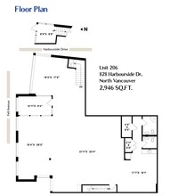 828 Harbourside Dr, North Vancouver, BC for lease Floor Plan- Image 2 of 2