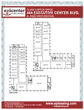 444 Executive Center Blvd, El Paso, TX for lease Floor Plan- Image 2 of 7