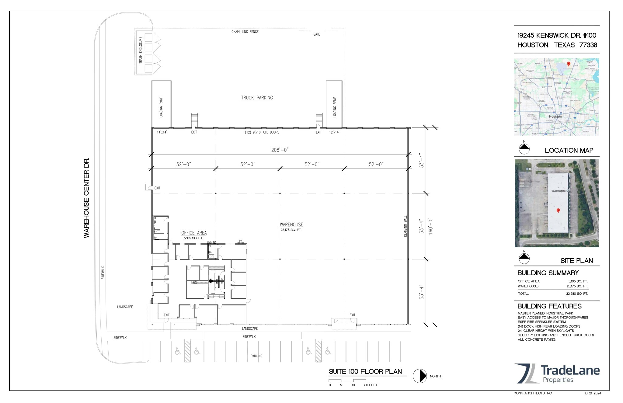 19051 Kenswick Dr, Humble, TX for lease Site Plan- Image 1 of 9