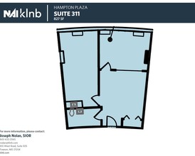 300 E Joppa Rd, Towson, MD for lease Floor Plan- Image 1 of 3