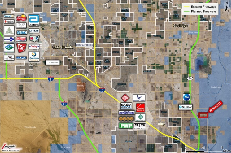 Battaglia, Eloy, AZ for sale - Aerial - Image 3 of 3