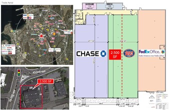 5-7 E Main Rd, Middletown, RI - aerial  map view