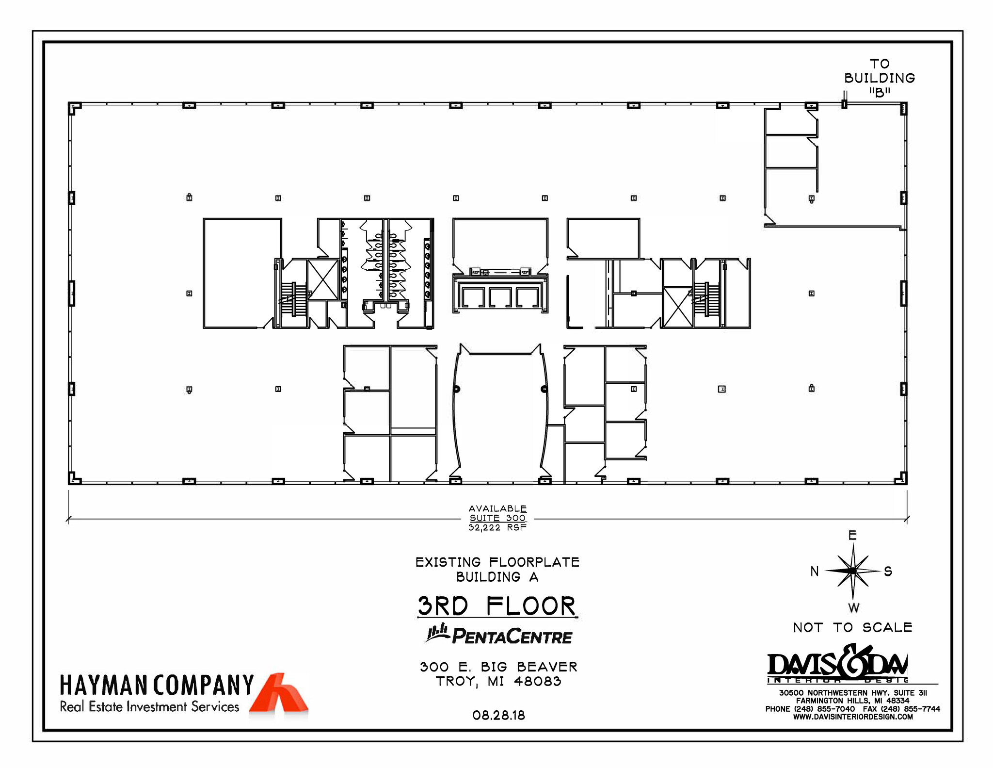 300 E Big Beaver Rd, Troy, MI for lease Floor Plan- Image 1 of 1