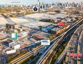 1940-1952 N Elston Ave, Chicago, IL - AERIAL map view - Image1