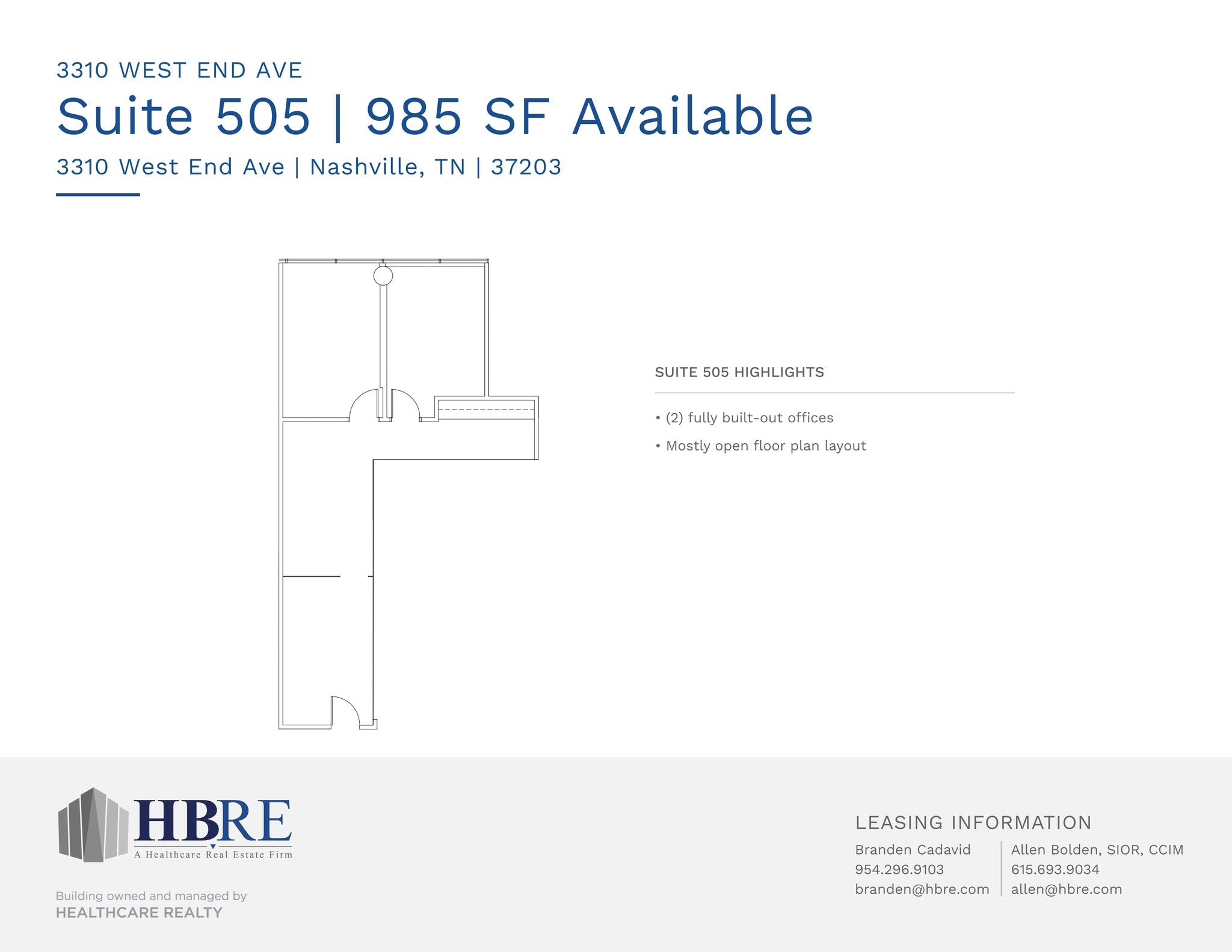 3310 West End Ave, Nashville, TN for lease Site Plan- Image 1 of 1
