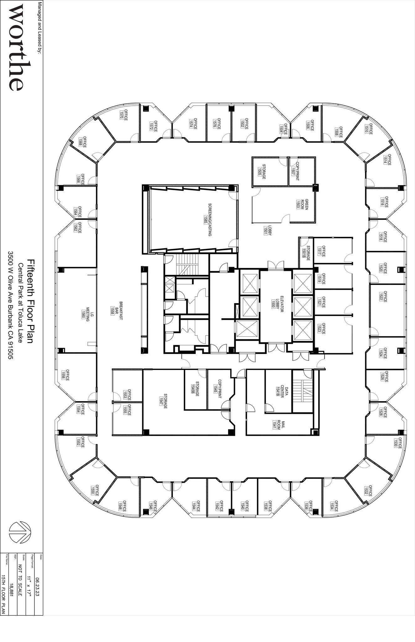 3500 W Olive Ave, Burbank, CA for lease Site Plan- Image 1 of 1