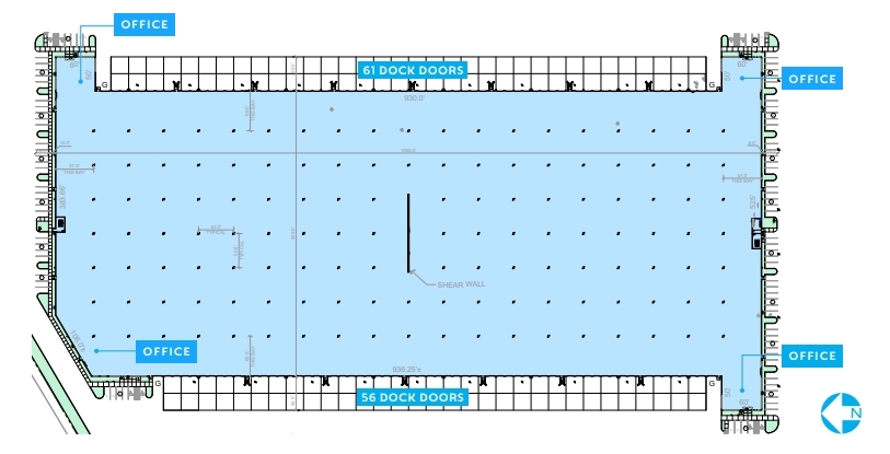 20400 SW Cipole Rd, Tualatin, OR for lease Typical Floor Plan- Image 1 of 1