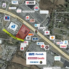 1752 W KY 192, London, KY - AERIAL map view