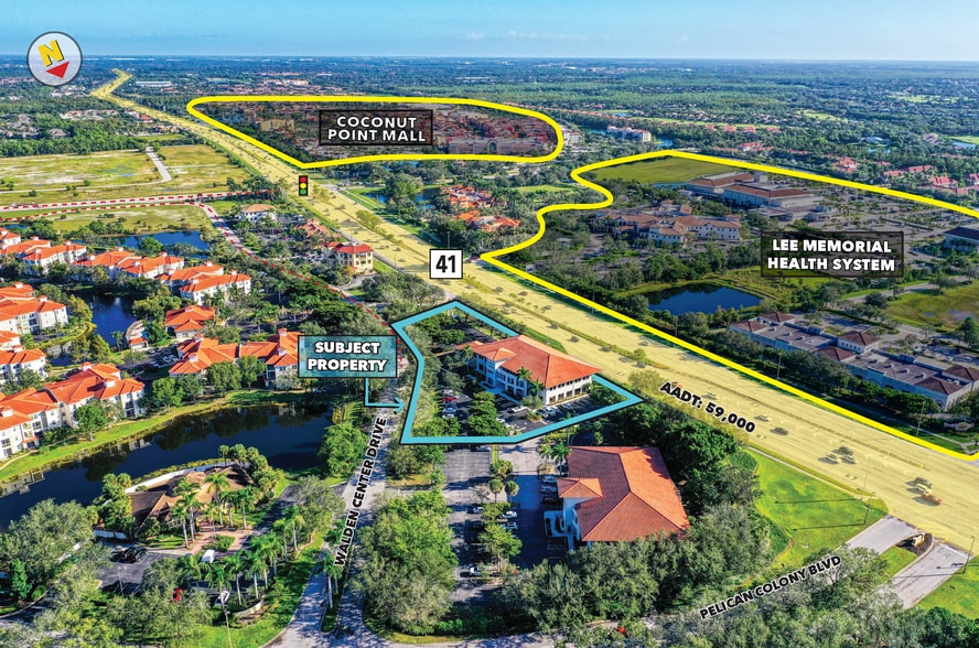 24211 Walden Center Dr, Estero, FL for lease - Aerial - Image 2 of 6