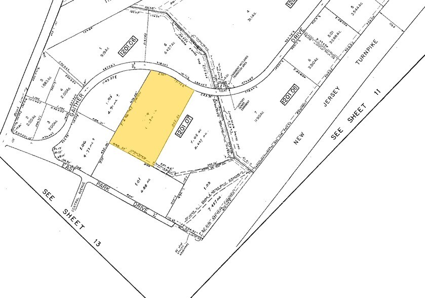 130 Gaither Dr, Mount Laurel, NJ for sale - Plat Map - Image 1 of 1