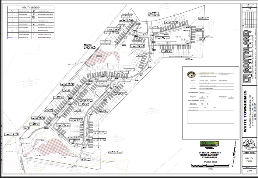 1491 Cassville White Rd NE, White, GA for sale - Site Plan - Image 1 of 5