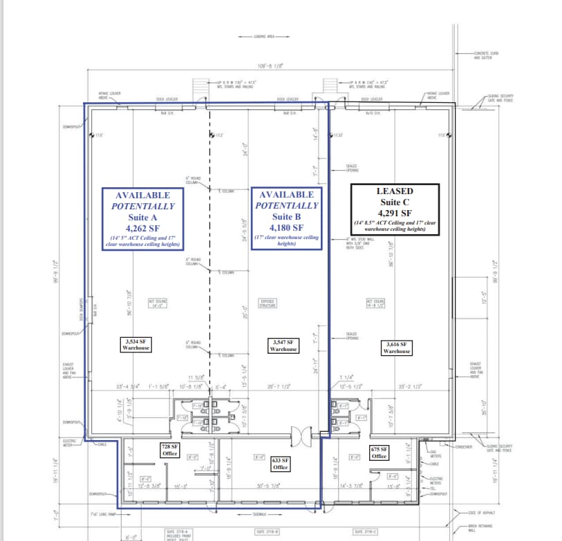 3716 Alliance Dr, Greensboro, NC for lease Floor Plan- Image 1 of 3
