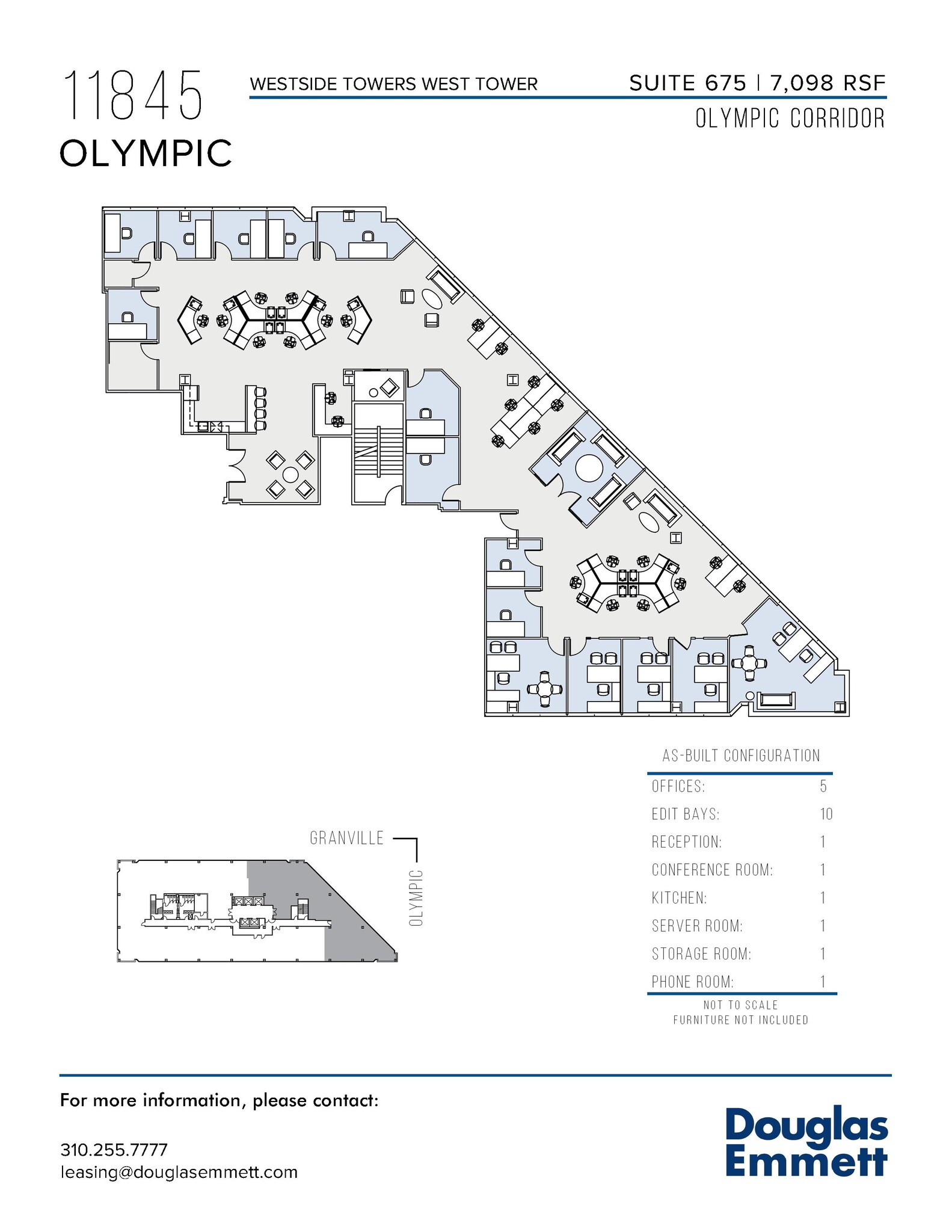 11845 W Olympic Blvd, Los Angeles, CA for lease Floor Plan- Image 1 of 1