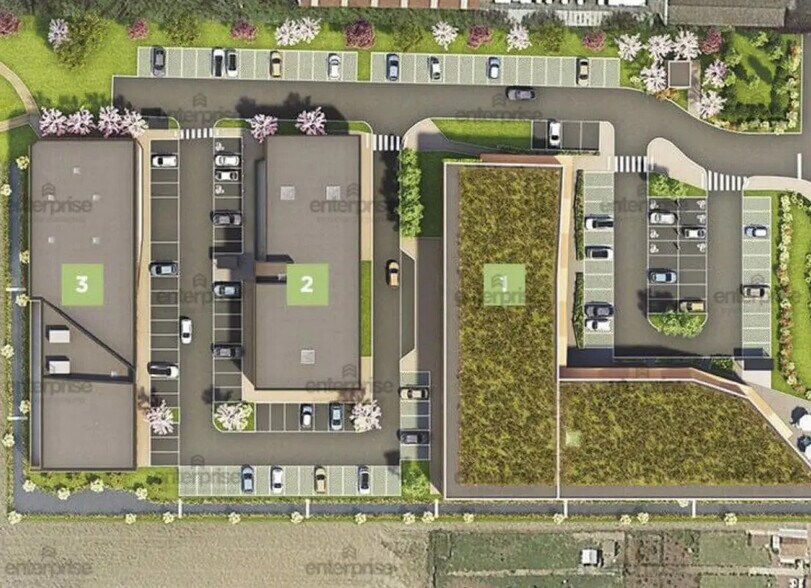 Retail in Bouvines for lease - Site Plan - Image 2 of 3