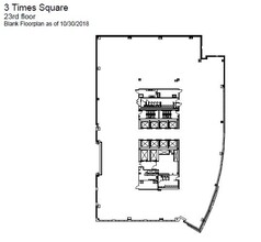 3 Times Sq, New York, NY for lease Floor Plan- Image 1 of 4