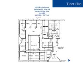 8327 Brimhall Rd, Bakersfield, CA for lease Floor Plan- Image 1 of 1