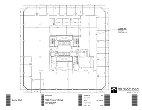 900 Tower Dr, Troy, MI for lease Floor Plan- Image 1 of 2