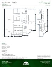 40 Empire, Lake Forest, CA for lease Floor Plan- Image 1 of 1