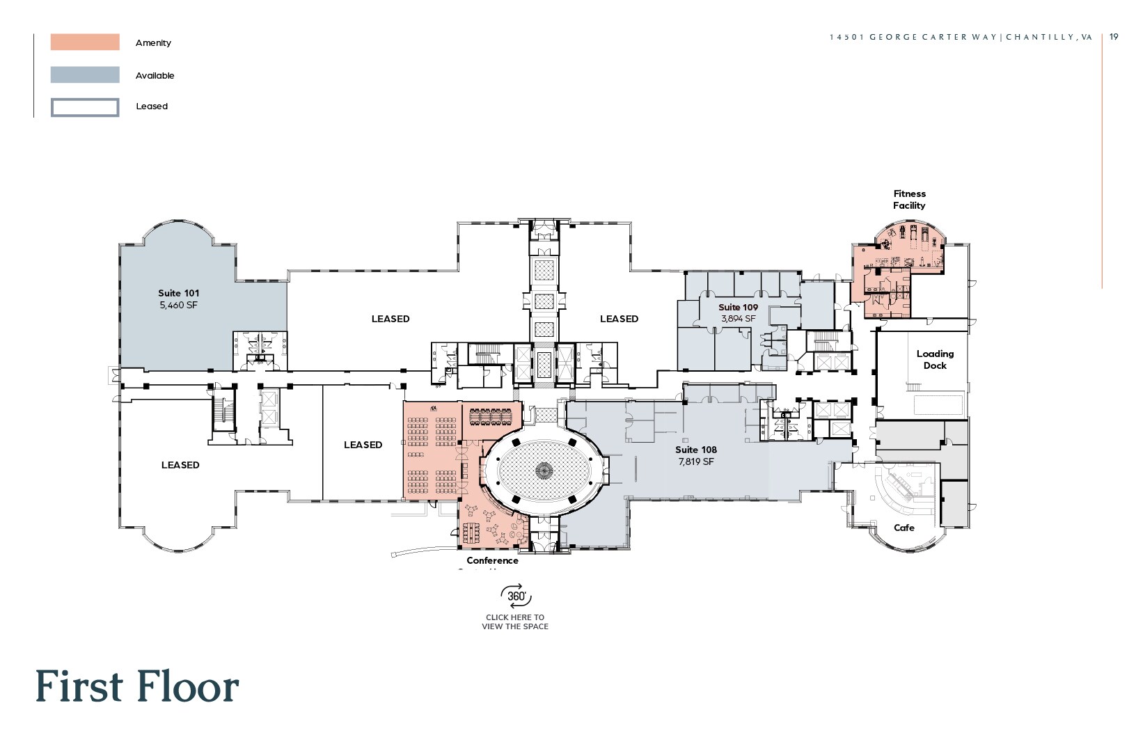 14501 George Carter Way, Chantilly, VA for lease Floor Plan- Image 1 of 1