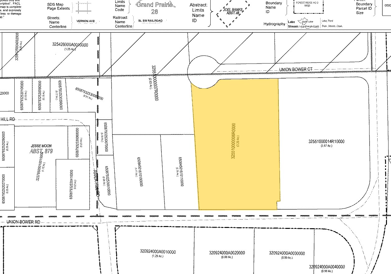 400 Union Bower Ct, Irving, TX for sale Plat Map- Image 1 of 1