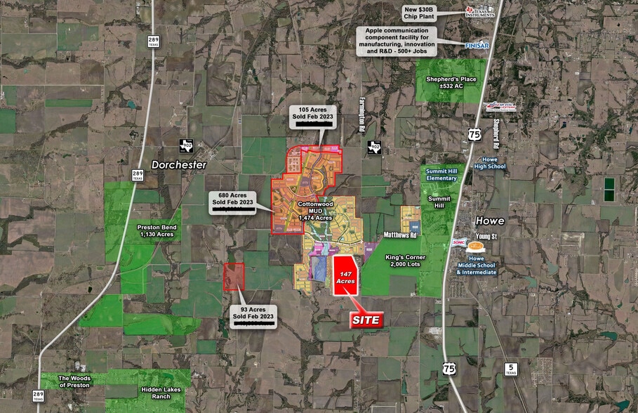 Hall Cemetary road, Howe, TX for sale - Building Photo - Image 1 of 1