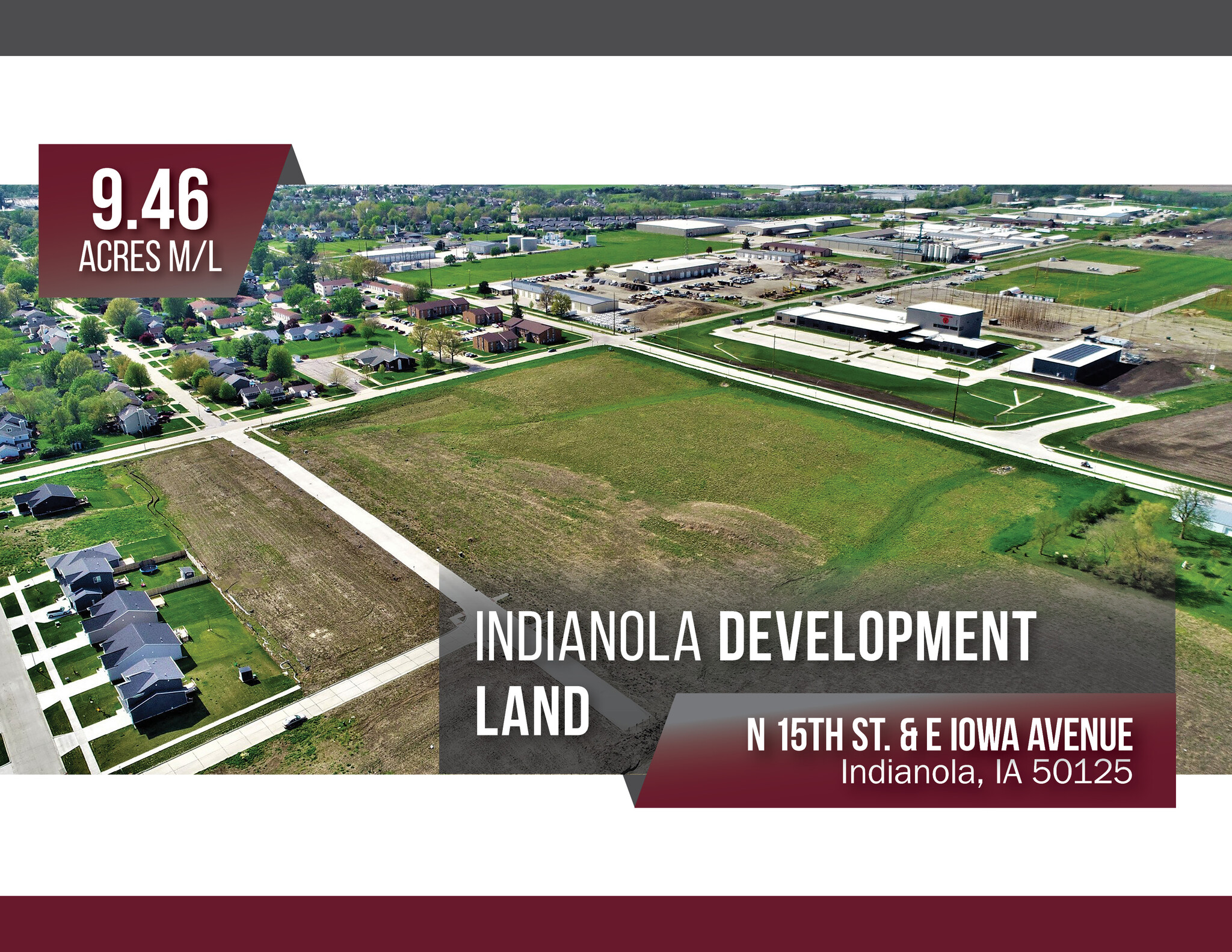 N 15th Street & E Iowa Avenue, Indianola, IA for sale Building Photo- Image 1 of 18