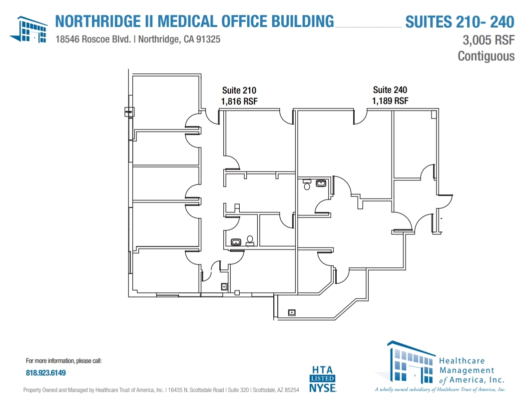 18350 Roscoe Blvd, Northridge, CA for lease Floor Plan- Image 1 of 3