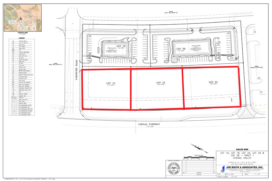 Crossroads at Chenal - Lots 1-3, Little Rock, AR for sale - Building Photo - Image 2 of 3