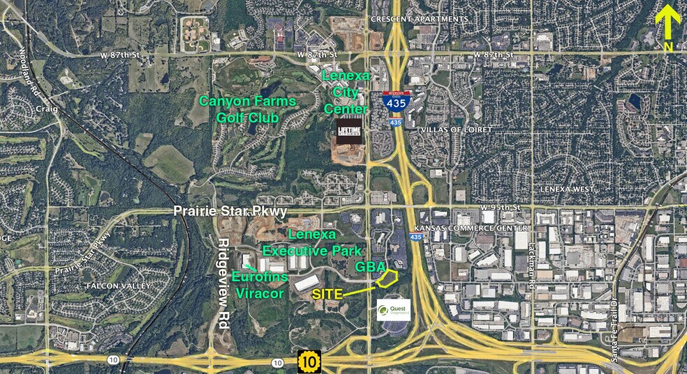 S & E of Renner Blvd and Ridge Drive, Lenexa, KS for sale - Building Photo - Image 1 of 4